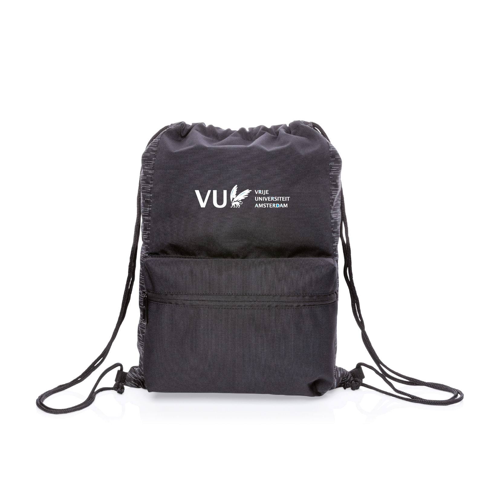 VU-1134-AWARE Reflecterende drawstring rugzak van RPET