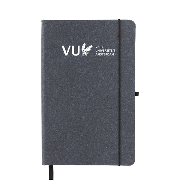 VU-1191-Recycled lederen hardcover notitieboek